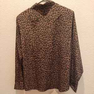Leopard Blouse